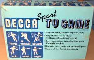 Decca Sport TV Game Monochrome